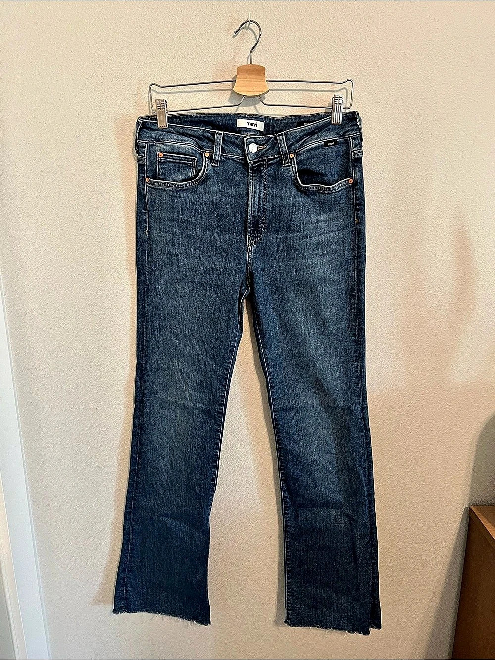 mavi Maria High-Rise, Flare Jeans in Blue 29
